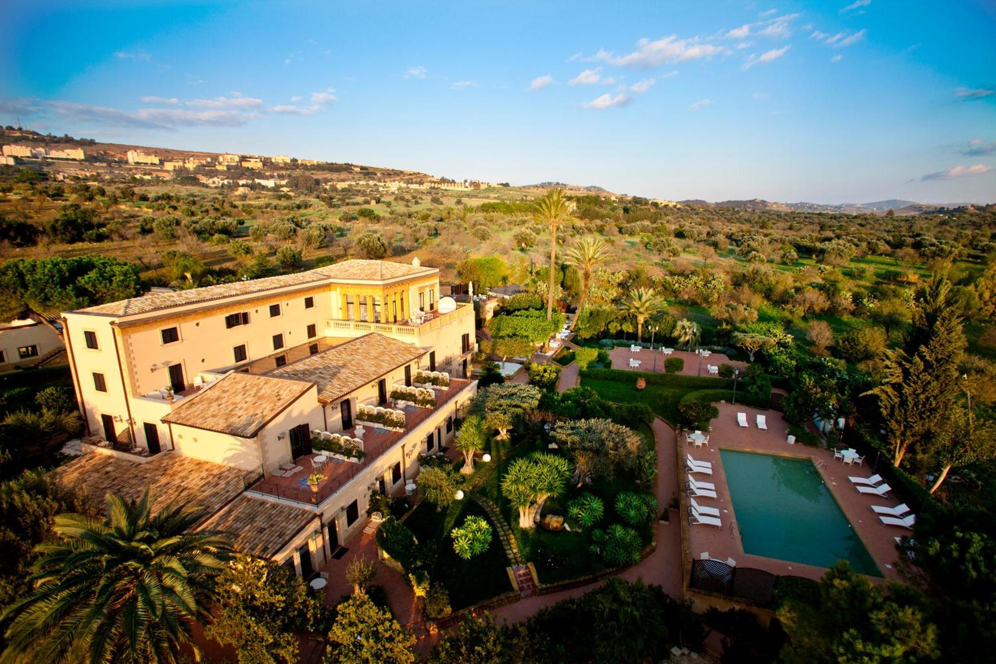 Villa Athena Resort Agrigento Kültér fotó Villa San Michele